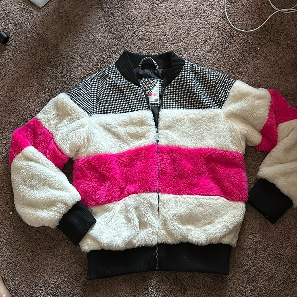 Kensie Girl Faux Fur Jacket | Size 7/8
